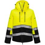 Portwest hi-vis ev4 ev467 / Мъжко зимно светлоотразително яке - жълто/черно xl (ev467ybrxl)