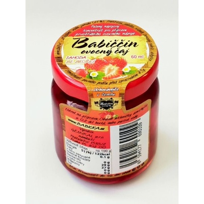 Tea Trade Company Babiččin ovocný čaj Jahoda se skořicí 60 ml