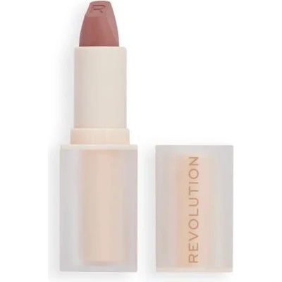 Makeup Revolution Lip Allure Soft Satin Lipstick krémový rúž so saténovým finišom Brunch Pink Nude 3,2 g