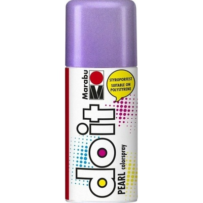 Marabu Pearl akrylová farba v spreji 150 ml fialová perleťová
