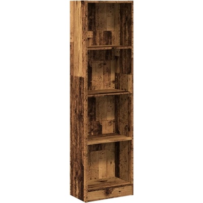 Knihovna old wood 40x24x176 cm