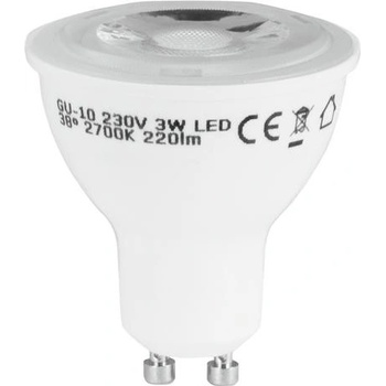 Omnilux 230V GU-10 1x3W COB LED , 2700K 0