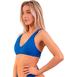 NEBBIA Triangle Bralette With Padding 457 bikini top - Blue (Blue)