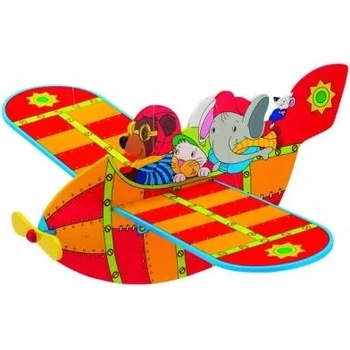 GOKI - Висяща декорация за детска стая - Животински авиолинии (GK128)