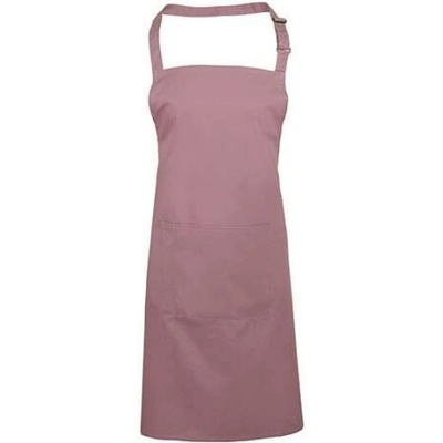 Premier Workwear Pracovní zástěra za krk s kapsou PR154 Rose - Pantone 5015C 72x86cm