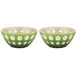 Guzzini Купички за закуски Le Murrine 12, 5 см зелено-бежови 2 бр (279412159)