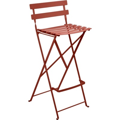 Fermob Bistro Zemitě červená kovová skládací
