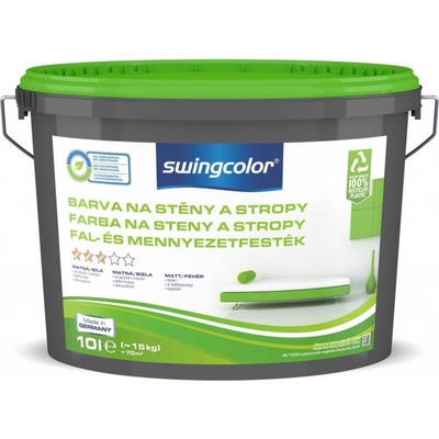 Swingcolor 10 l biela matná