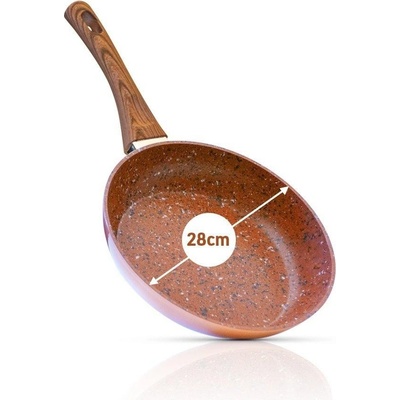 Livington Copper & Stone Pan M28940 28 cm