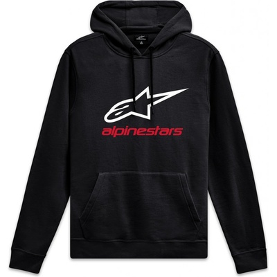 Alpinestars mikina ALWAYS 2.0 černá/bílá /červená