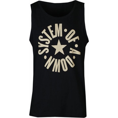 Hybris System of a Down Circle Star Logo černá