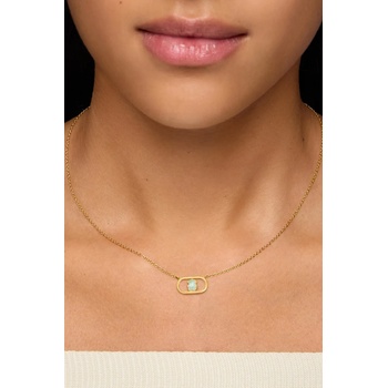 Tous Сребърно позлатено колие Tous (1004562300)