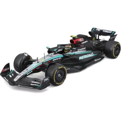 Bburago Mercedes AMG Petronas W15 2024 44 Hamilton hardcase 1:24