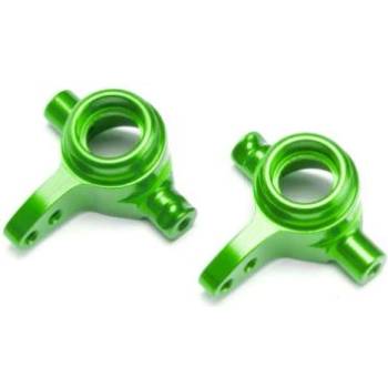 Traxxas предна алуминиева зелена главина (чифт)