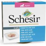 Schesir Puppy Tuna With Aloe in jelly за бебета риба тон и алое 150gr
