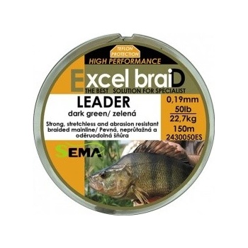 Sema šnúra Leader green 150m 30lb