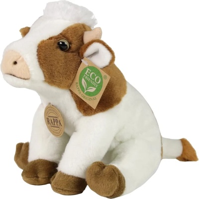 Rappa Плюшена играчка Rappa Еко приятели - Крава, седяща, 18 cm (201590)