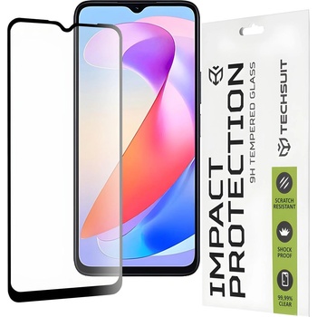Techsuit защитно пълно покриващо стъкло 111D за Honor X6a - Черен KP29986 (29986)