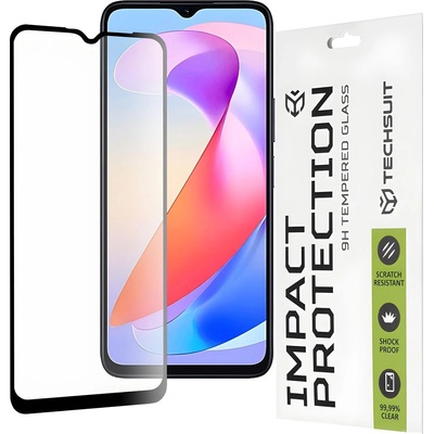 Techsuit защитно пълно покриващо стъкло 111D за Honor X6a - Черен KP29986 (29986)