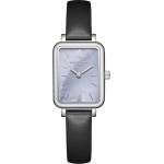 Lee Cooper LC08208.351 Дамски часовник, Черен- Синьо/ седефен циферблат, Кожена каишка Часовници
