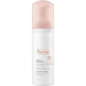 Eau Thermale Avène Нежна почистваща и премахваща грим пяна, Avene Cleansing Foam Makeup Remover for Normal, Combination & Sensitive Skin 150ml