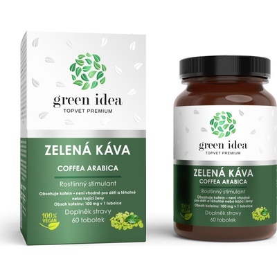 Green idea Zelená káva bylinný extrakt 60 tablet