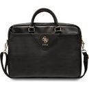Guess PU Grained 4G Metal Logo Computer Bag 15/16" Black 57983117869