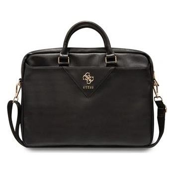 Guess PU Grained 4G Metal Logo Computer Bag 15/16" Black 57983117869
