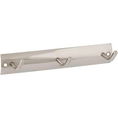 Walteco 8072 3 háčky 14 x 2,5 cm chrom