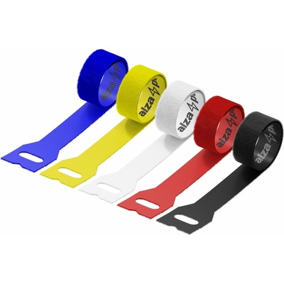 AlzaPower VelcroStrap+ Origin 10pcs mix APW-COGVO1MIX
