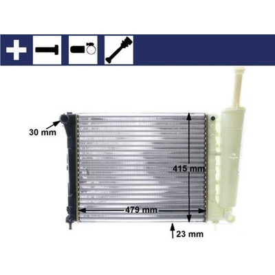 Chladič, chlazení motoru MAHLE CR 1859 000S