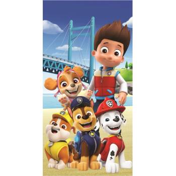 Jerry Fabrics detský uterák PAW PATROL vzorovaná 70 x 140 cm
