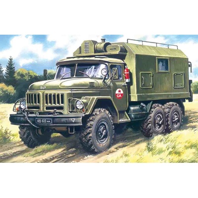 ICM Zil 131 Soviet Command Truck 1:72
