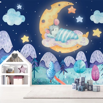 Image 1 of Art gift Фототапет - Сънищата на мишлето