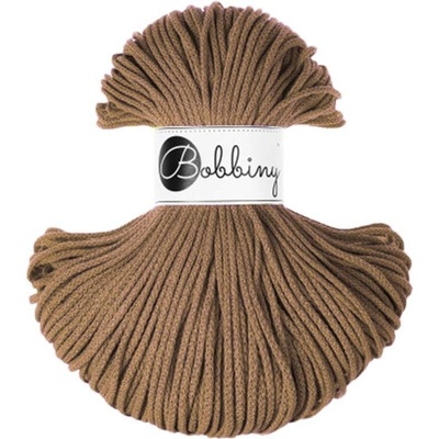 Bobbiny šňůry junior 3 mm Oříškově hnědá (Nut Brown)