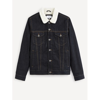 Celio Тъмносиньо дънково яке с изкуствена кожа Celio Vusherpa Celio | Sin | МЪЖЕ | S