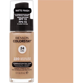 Revlon Colorstay Make-up Combination Oily Skin 220 Natural Beige 30 ml