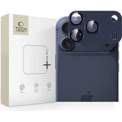 Tech-Protect CAMFULL FIT+ покритие за камера iPhone 17 Pro Max тъмносиньо (5906302335541)