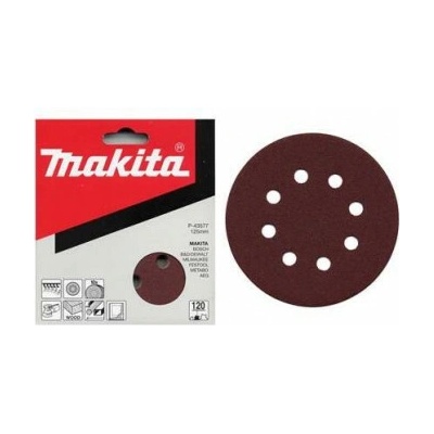 MAKITA P-43614 PAPIER BRÚSNY 125MM K400 10X