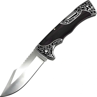 IZMAEL Outdoorový skládací A3157 Černá 8 cm