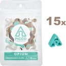 PICCO fragrances Fragrance clips PICCO do auta a šatníku - Opium