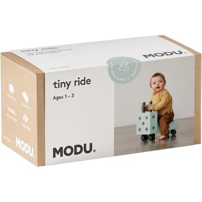 MODU ocean forest Tiny Ride mint/ green