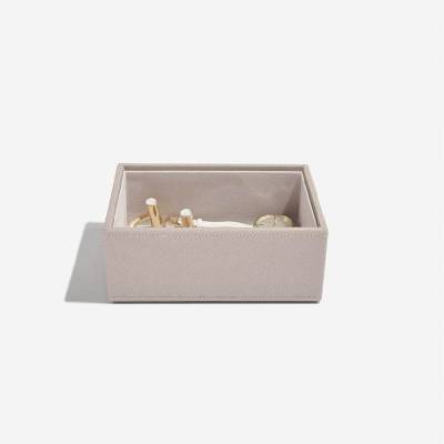 Stackers box na šperky Taupe Mini Open Layer šedobéžová 73757