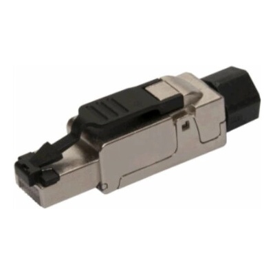 Solarix Konektor MPTL univerzální RJ45 CAT6A STP samořezný SXRJ45-6A-STP-BK-SA 11910002