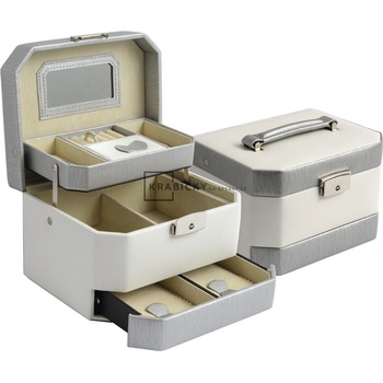 JKBox šperkovnica SP-932/A20/AG krémová