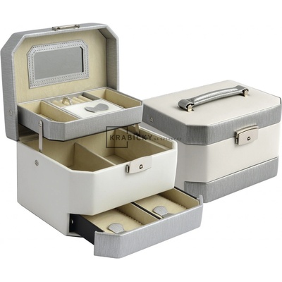 JKBox šperkovnica SP-932/A20/AG krémová