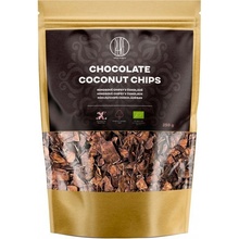 BrainMax Pure Chocolate Coconut chips Kokosové chipsy v čokoláde BIO 250 g
