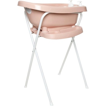 Bebe jou Kovový stojan Click na vaničku 98 cm Pale Pink