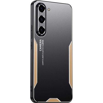 Samsung Защитен калъф с Протектор за Samsung Galaxy A17 5G / A17 4G - Алуминиева Сплав, TPU, PC [Златист, Сребрист, Червен, Син]