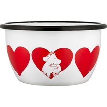 Muurla Miska Moomin Heart smalt 0,6 l